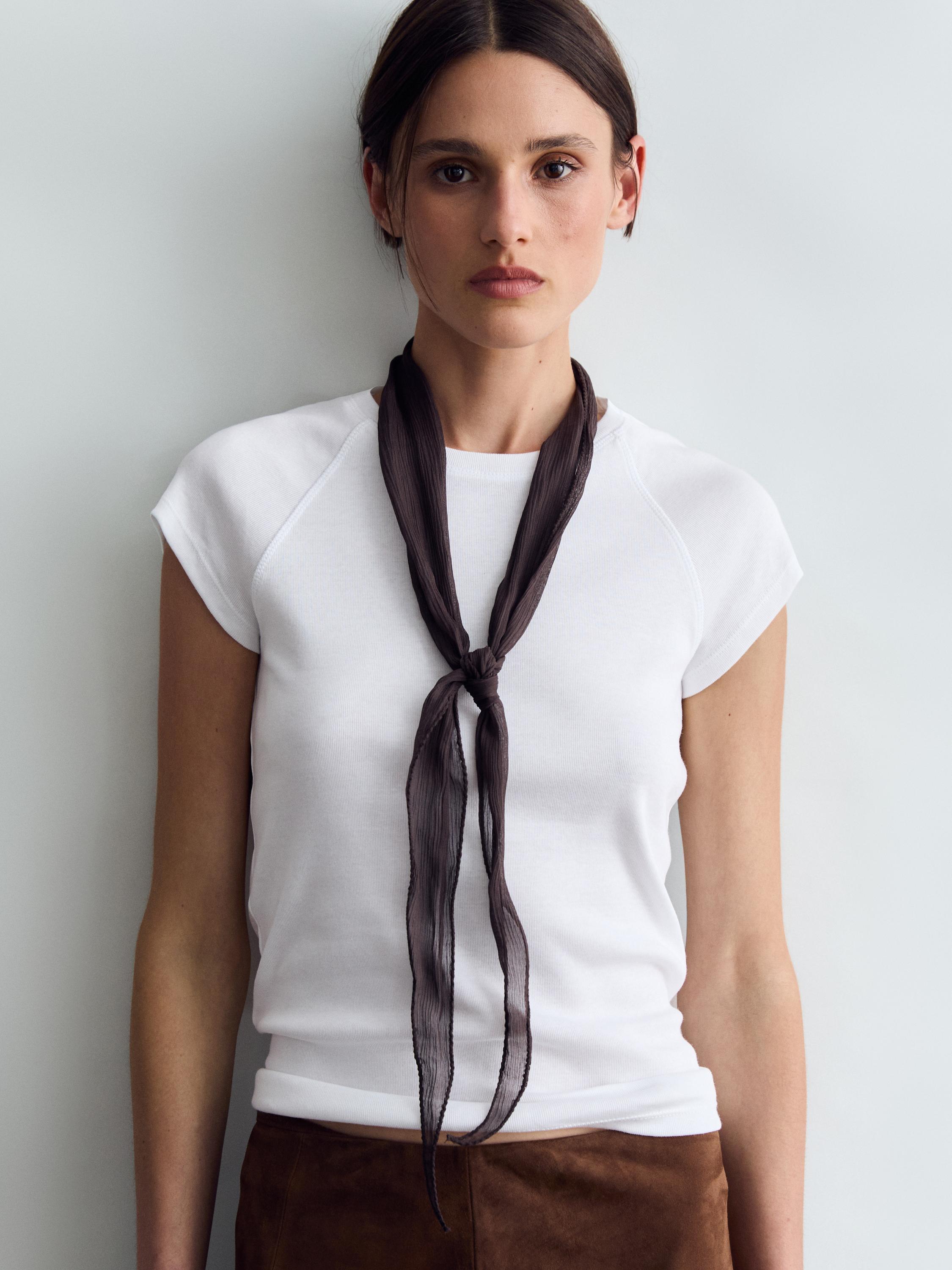 T-shirt regular à manches courtes